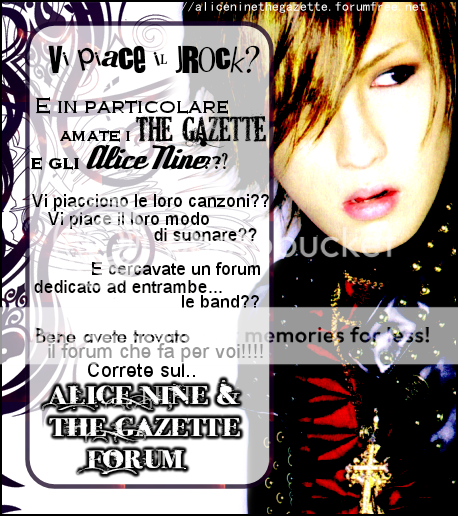 Spam _____Alice Nine&The Gazette.Forum~ 