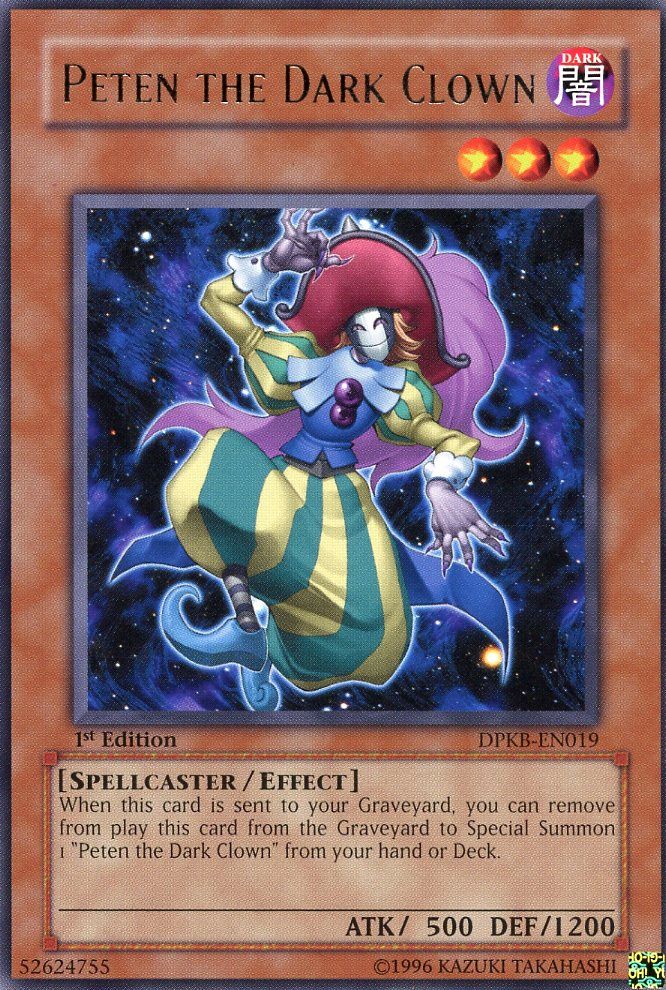   to Special Summon 1 Peten the Dark Clown from your hand or Deck