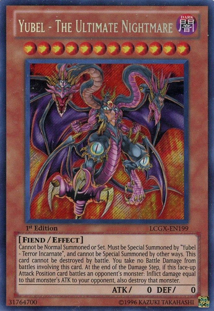 YuGiOh YUBEL   THE ULTIMATE NIGHTMARE secret 1st LCGX EN199  