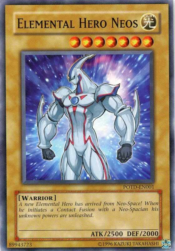 YuGiOh ELEMENTAL HERO NEOS common POTD EN001  